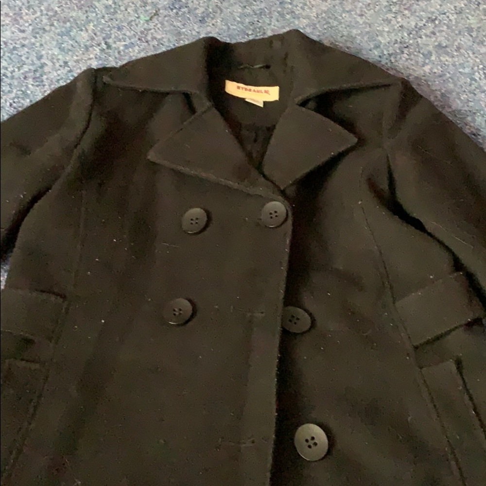 Black coat